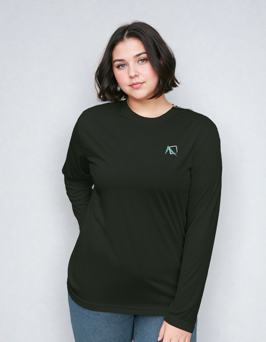 Vertex Oversized Long-Sleeve Top